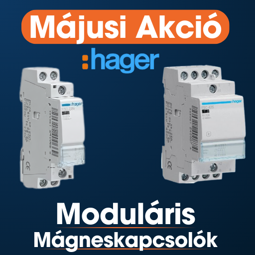 Hager - Moduláris mágnes kapcsoló akció